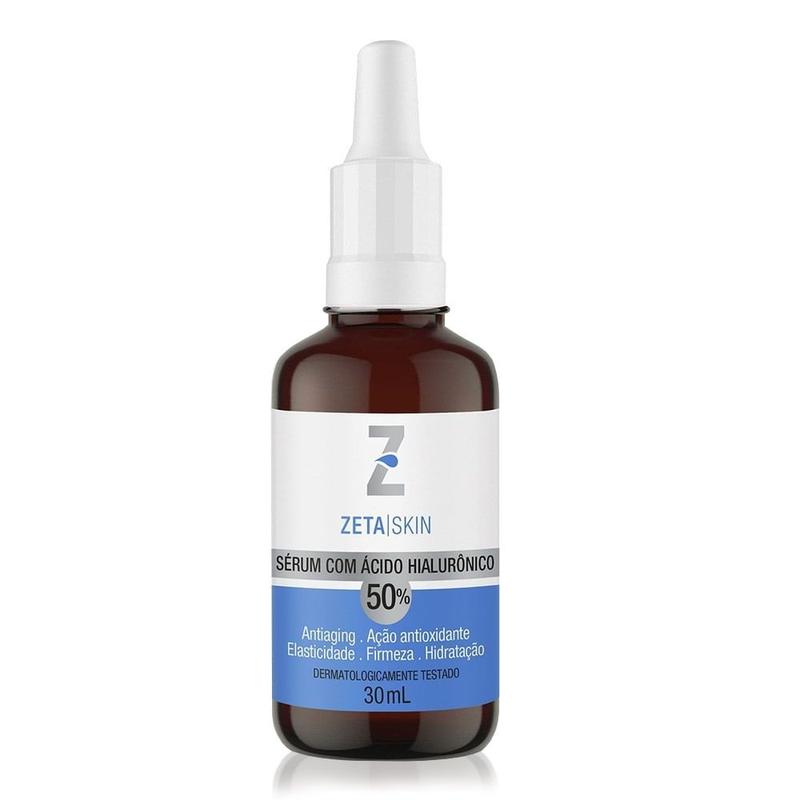 Sérum Facial Zeta Skin Ácido Hialurônico 50% 30ml - Outros Beleza